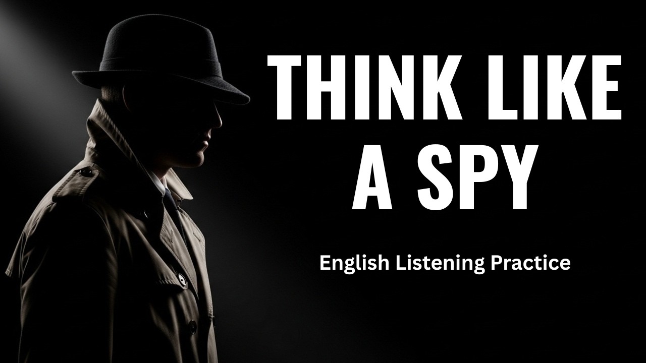 Think Like a Spy | Strategic Mindset & English Listening Practice Level 1