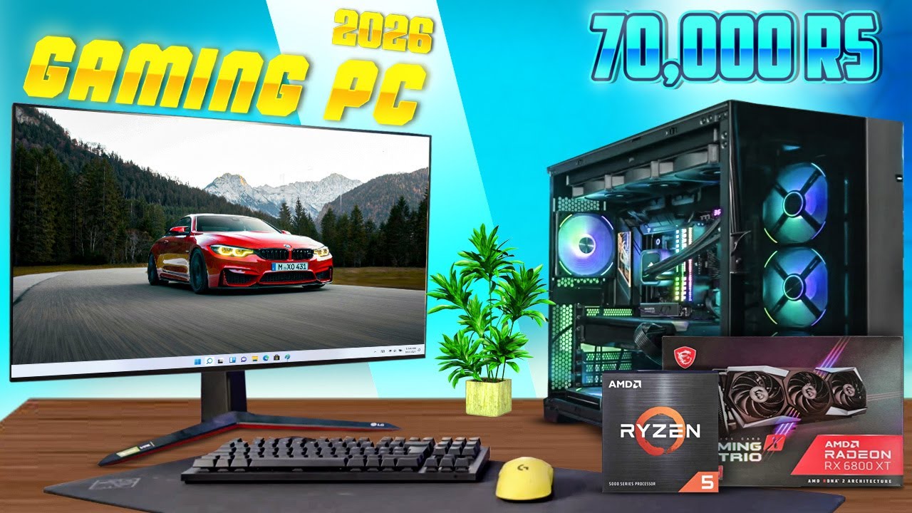 70,000 Rs Gaming PC Build | RX 6800XT 16GB | Build Guide 2026
