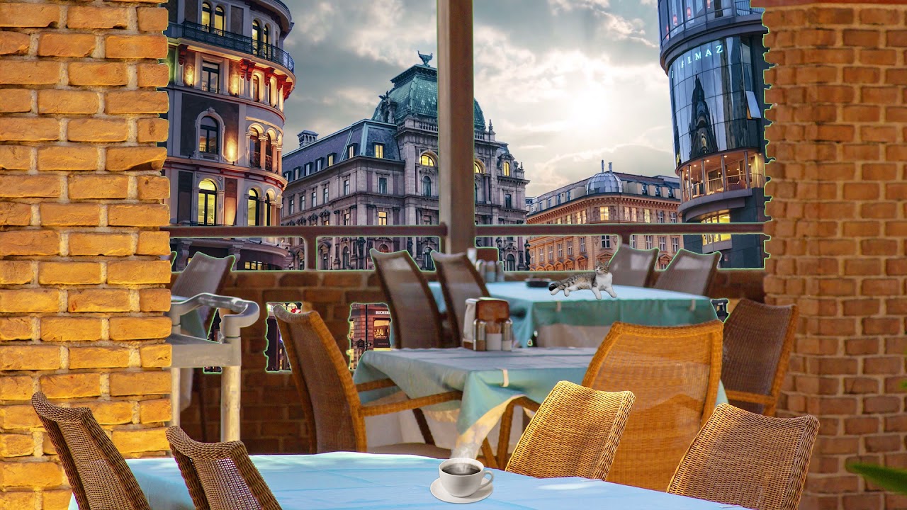 Vienna Cafe Ambience & Coffee Shop Music -  Cafe Music, Relaxing Cafe ASMR, Study Music, Work Music