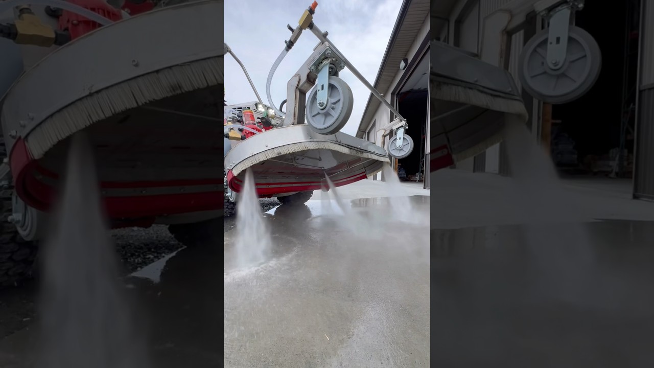 The Swirly Surface Cleaner- A Tractor Mounted Pressure Washer ​⁠#sponsored