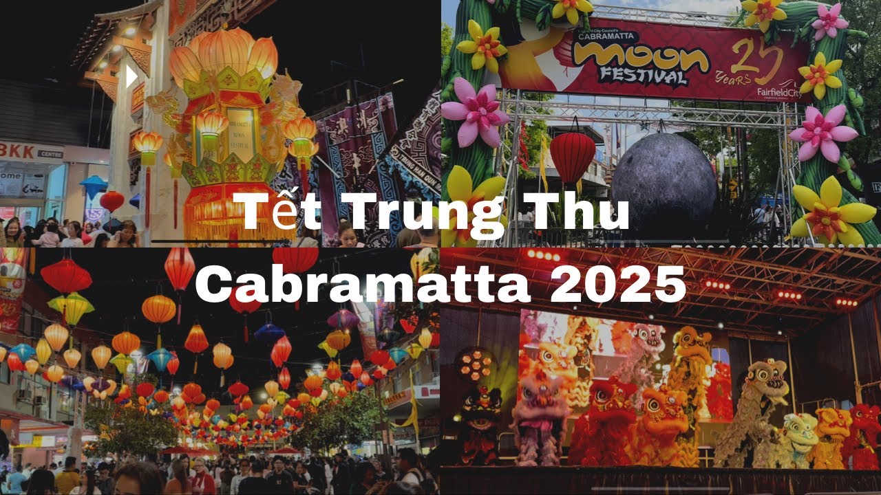 Tết Trung Thu Cabramatta 2025 #moonfestival #cabra