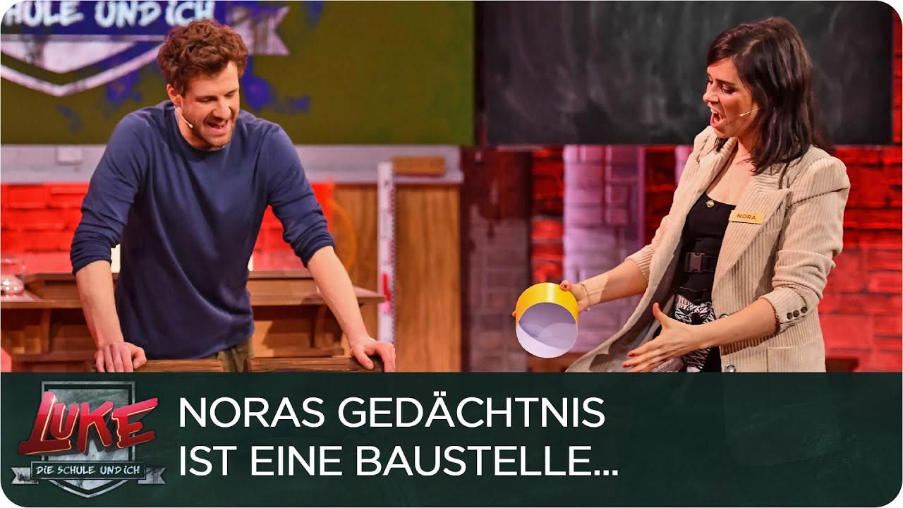 Nora Tschirner geht all in beim Baustellen-Memory | 3. Klasse | LUKE! Die Schule und ich
