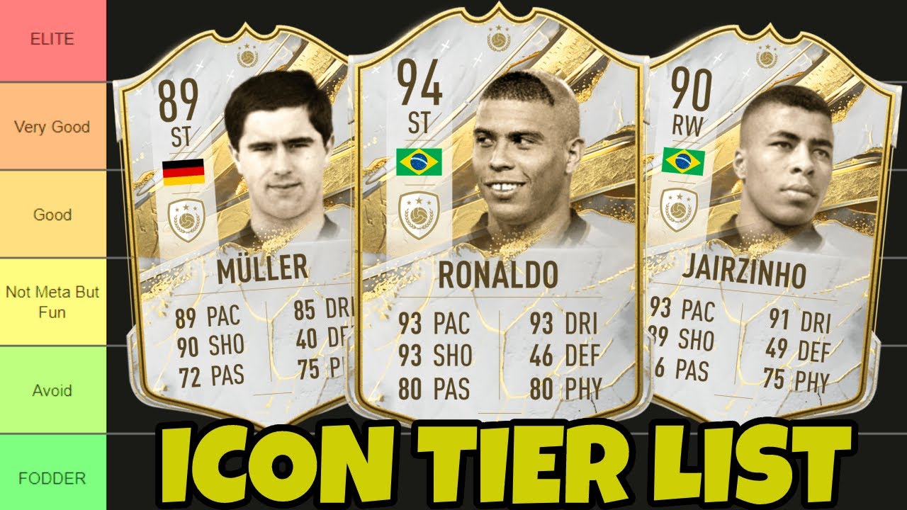 RANKING EVERY ICON ON FIFA 23! | FIFA 23 Icon Tier List