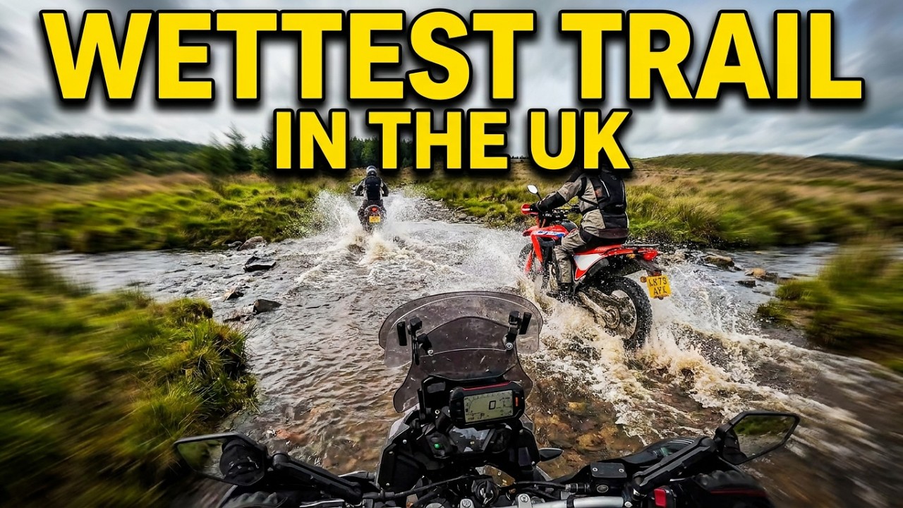 crf300 rally voge 300 rally take on the uks wettest trail