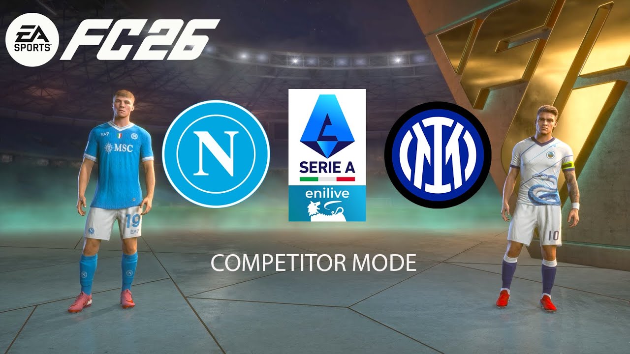 FC 26 - Napoli vs Inter Milan | Serie A 2025/26 Giornata 8 | Competitor Mode