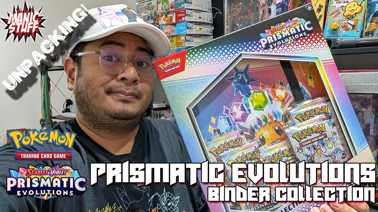 Unpacking Prismatic Evolutions (Binder Collection)
