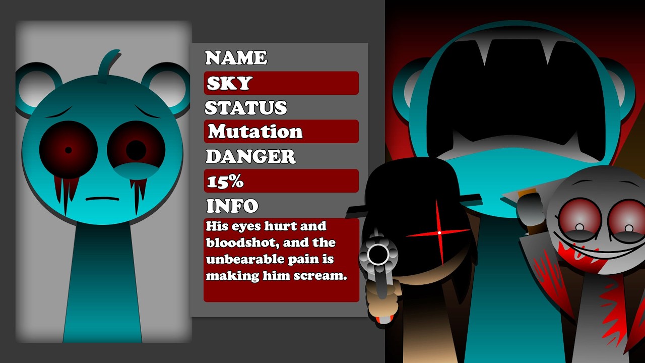 Incredibox Sprunki Phase 9 Alive And Malediction | NEW UPDATE (GALLERY) | ALL Characters Description