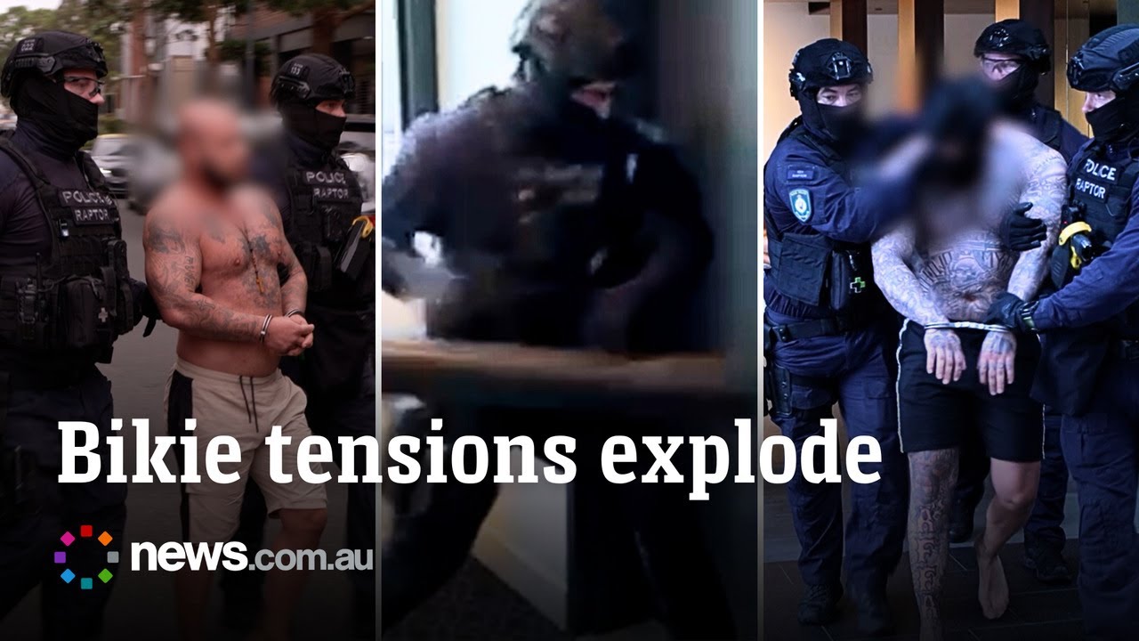 Police raid 14 properties, arrest 12 in Hells Angels crackdown
