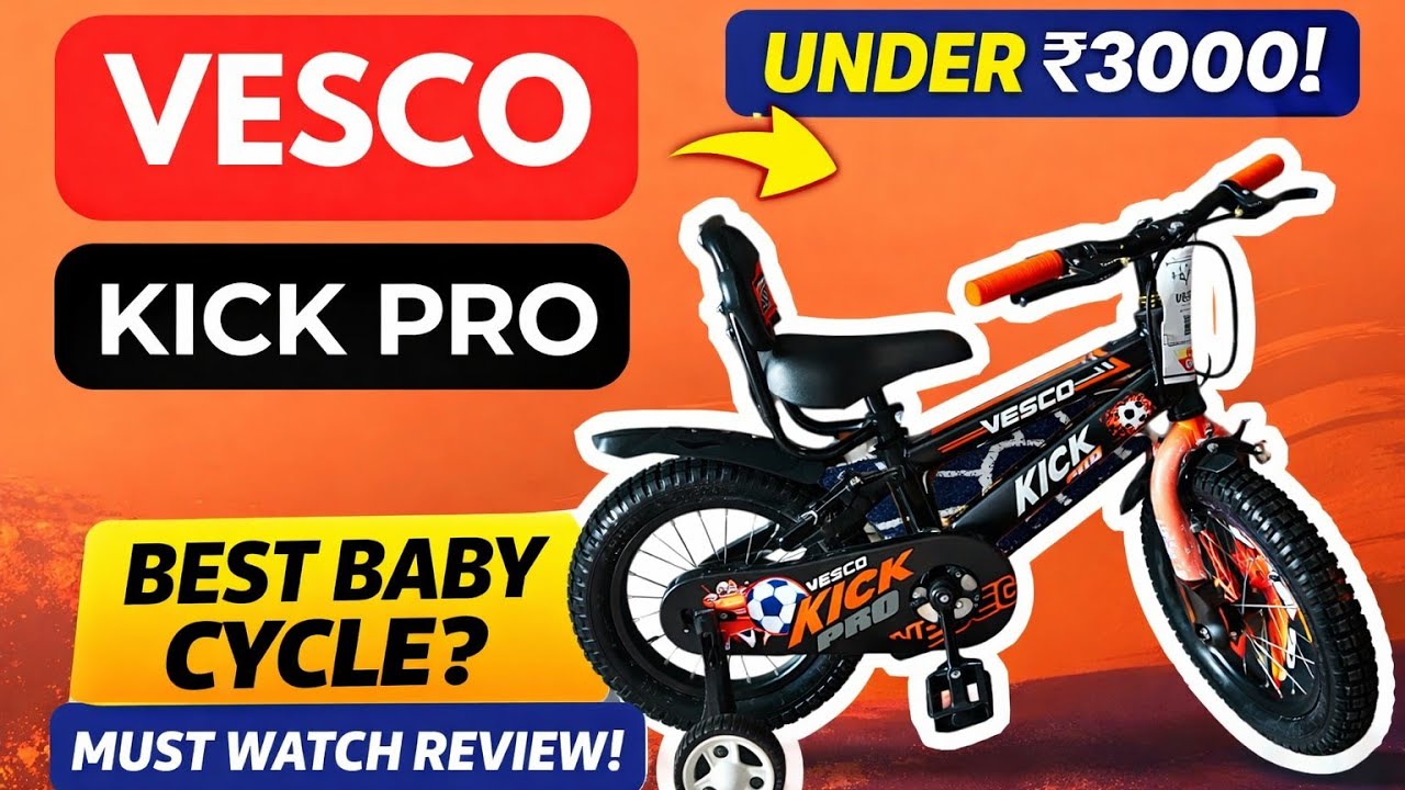 VESCO KIDS CYCLE | 14T kick pro bicycle review
