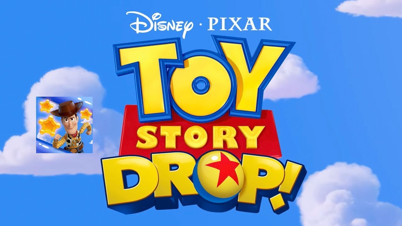 TOY STORY DROP - gameplay 2019, kids game, match 3 puzzle