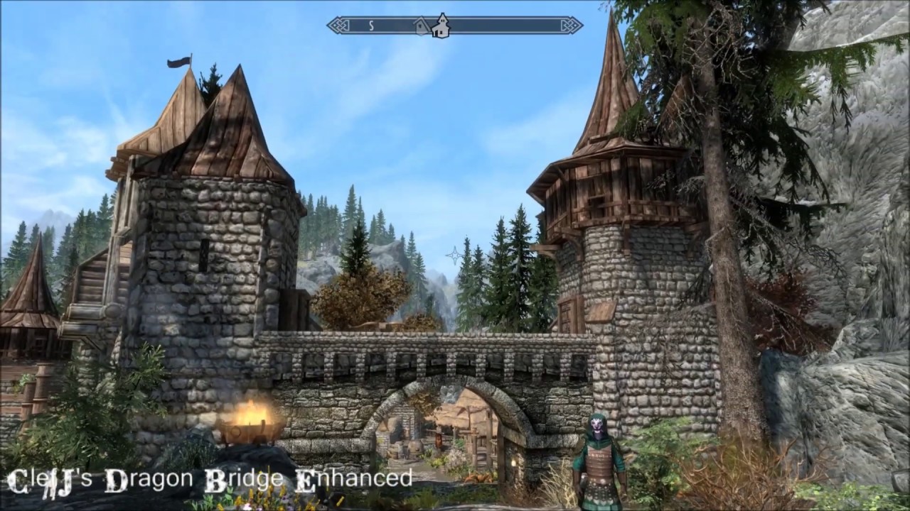 ClefJ's Dragon Bridge Enhanced - Skyrim Special Edition Mod