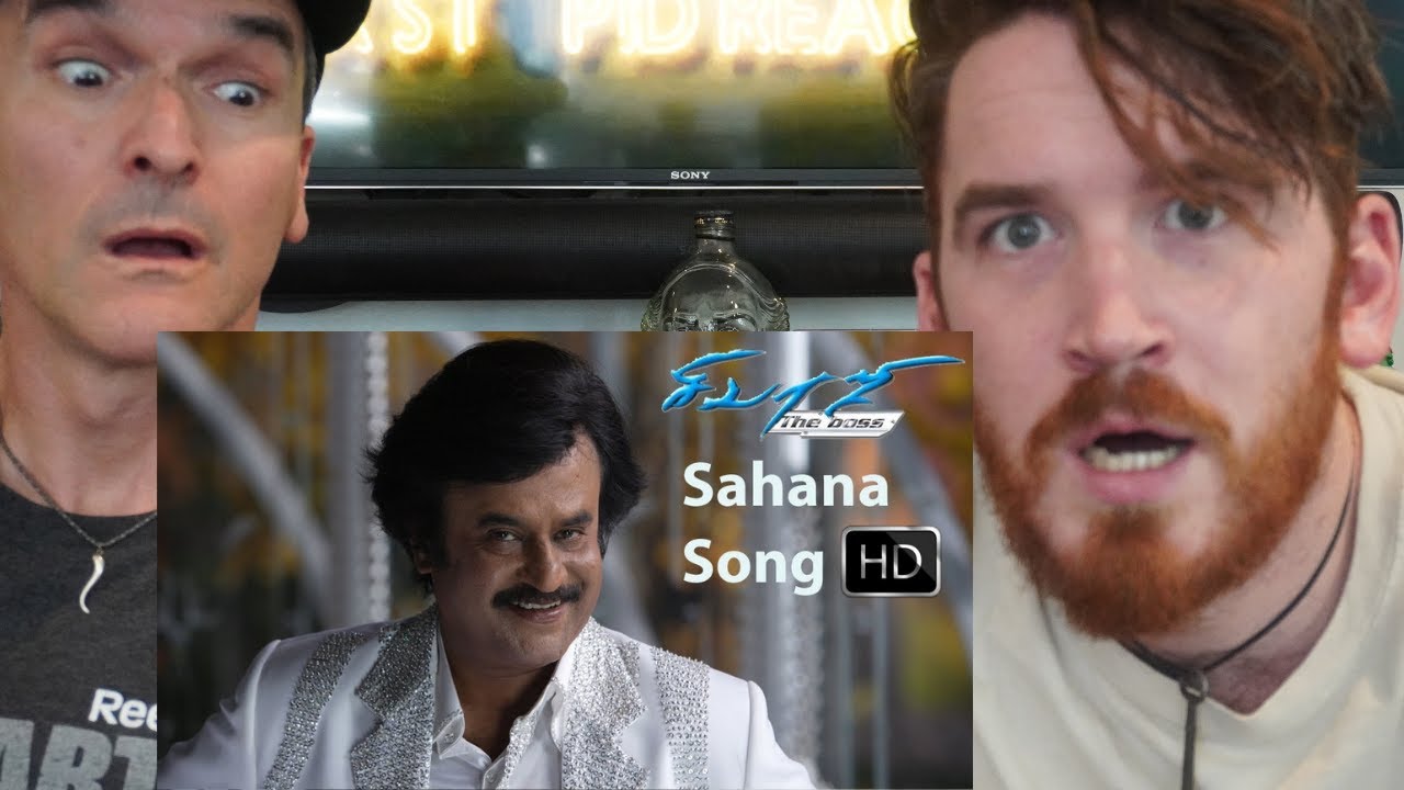Sahana Sivaji The Boss  TAMIL Song REACTION!! Rajini,Shriya