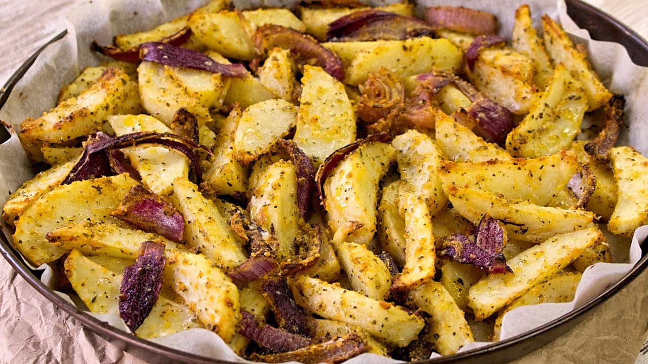 Вы сойдете с ума от этой картошки! Никакой жарки! Здоровее, запеченный.