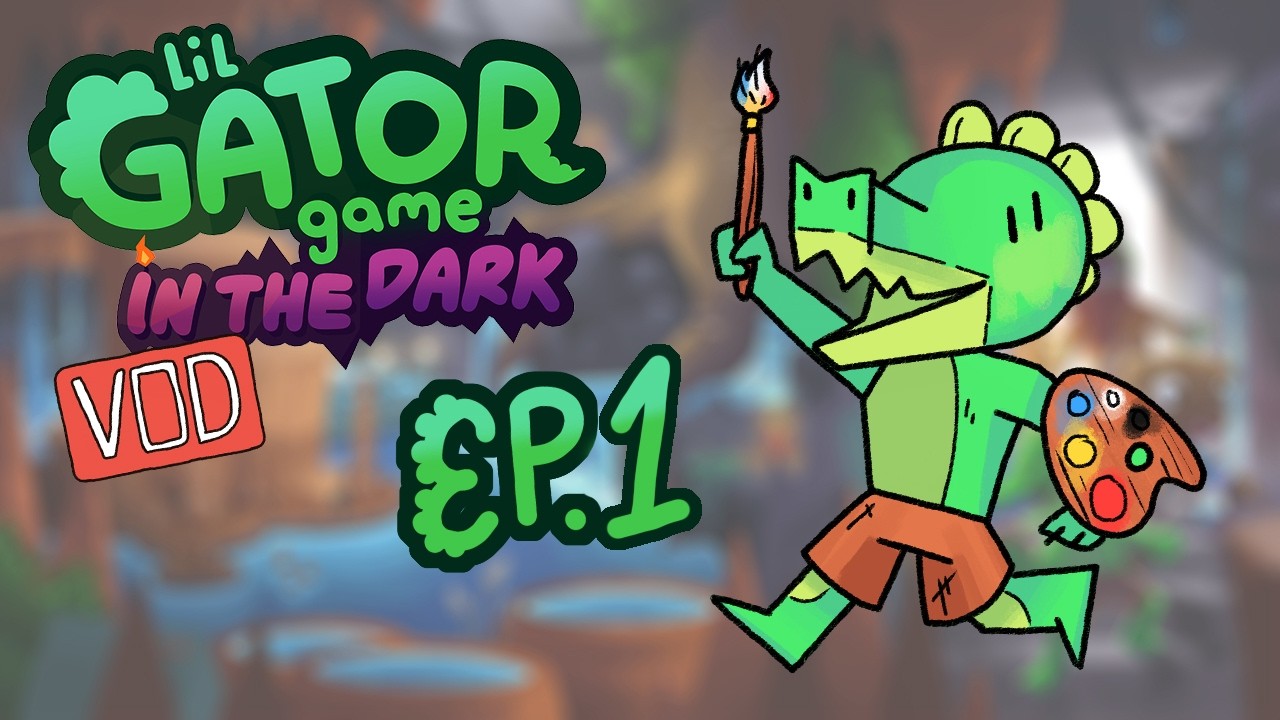 Dwelling into the depths of Lil Gator's In The Dark DLC! 100% journey beginning. Also... CELEBRATING