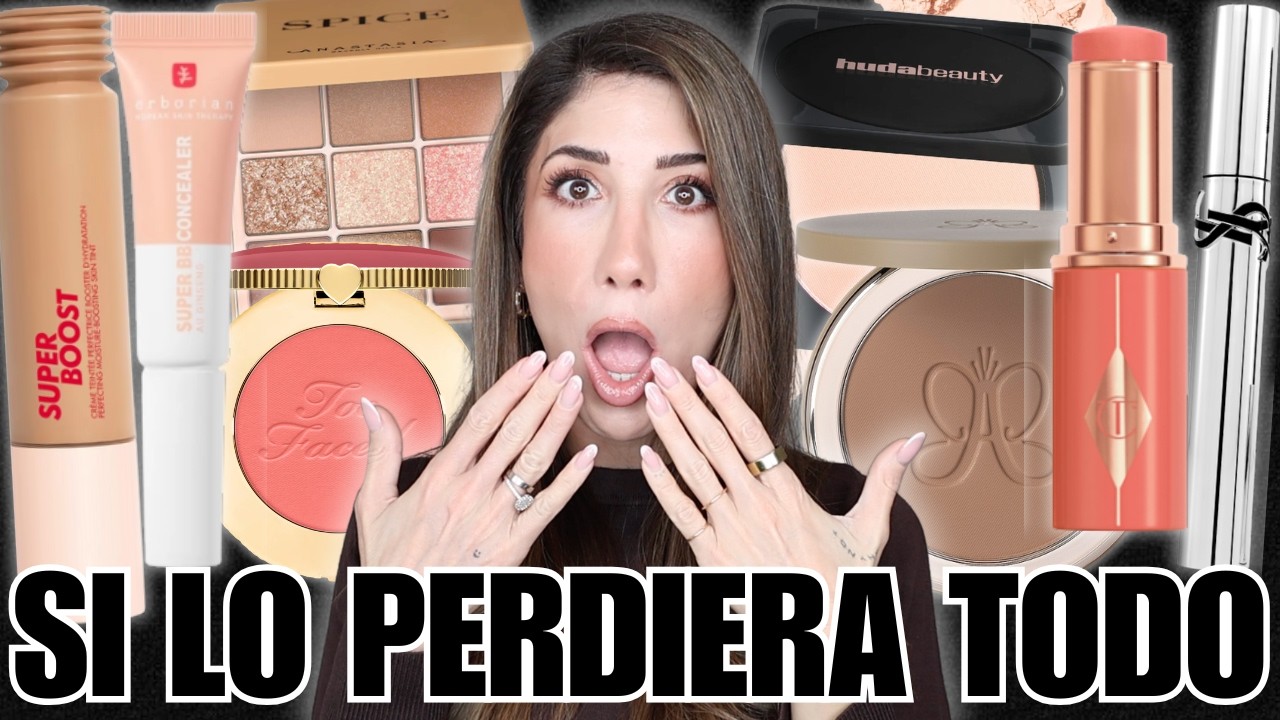 ¿QUÉ COMPRARÍA SI PERDIESE TODO MI MAQUILLAJE? ¡SÓLO UNO DE CADA CATEGORÍA!