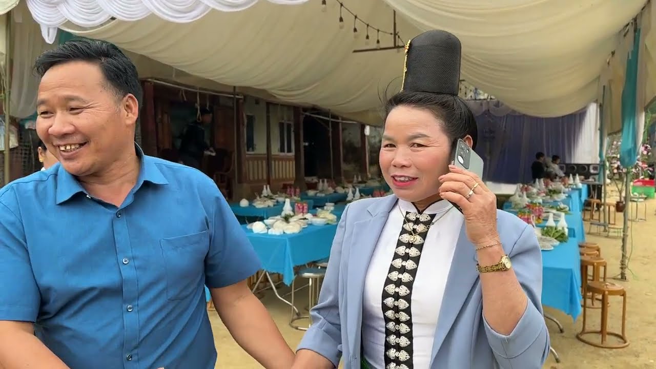 Chủ kênh dũng tươi đi chúc Tết chị Hoàng thi 