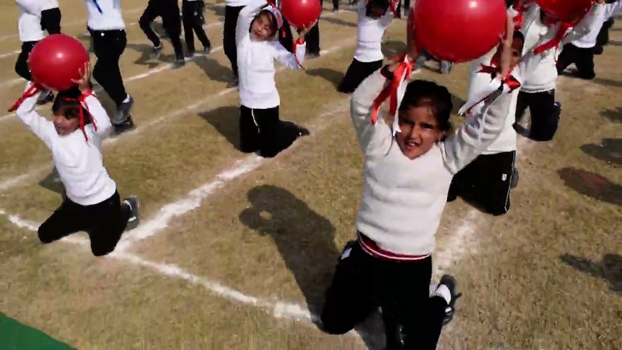 Balloon Drill on Sports Day
