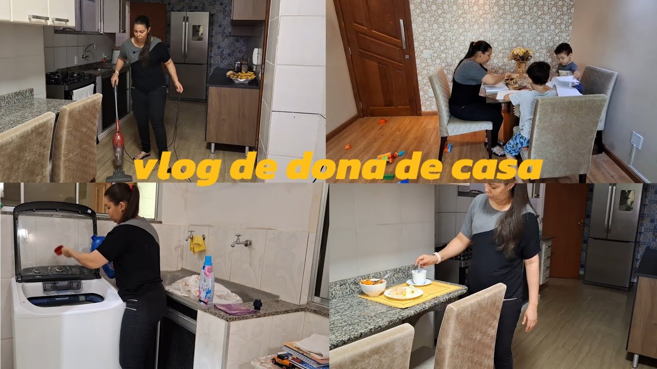 Vlog da minha manhã com as crianças!