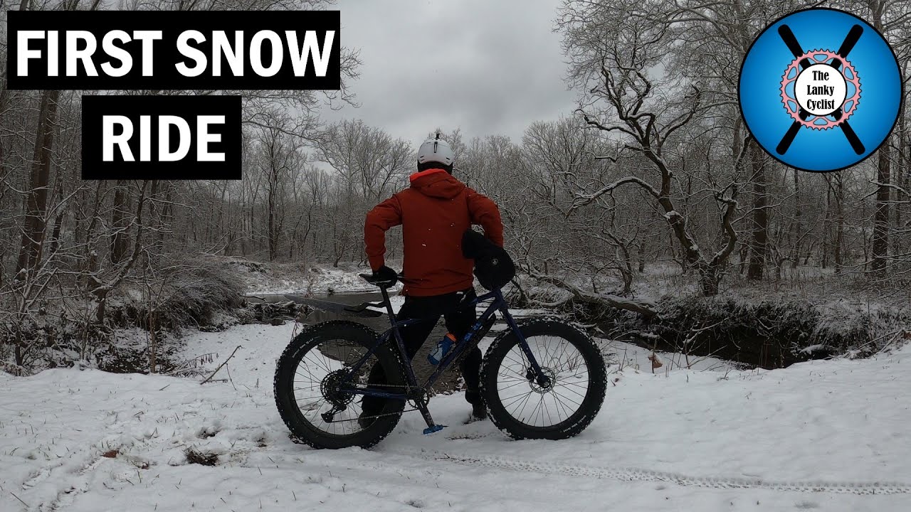 First Snow Ride on the Surly Wednesday │ A Fat Bike Ride Through the Cuyahoga Valley National Park