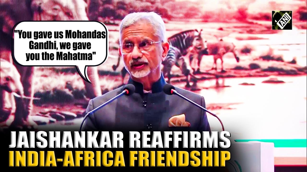EAM Jaishankar highlights Gandhi, Mandela&rsquo;s legacy at Africa Day event in New Delhi