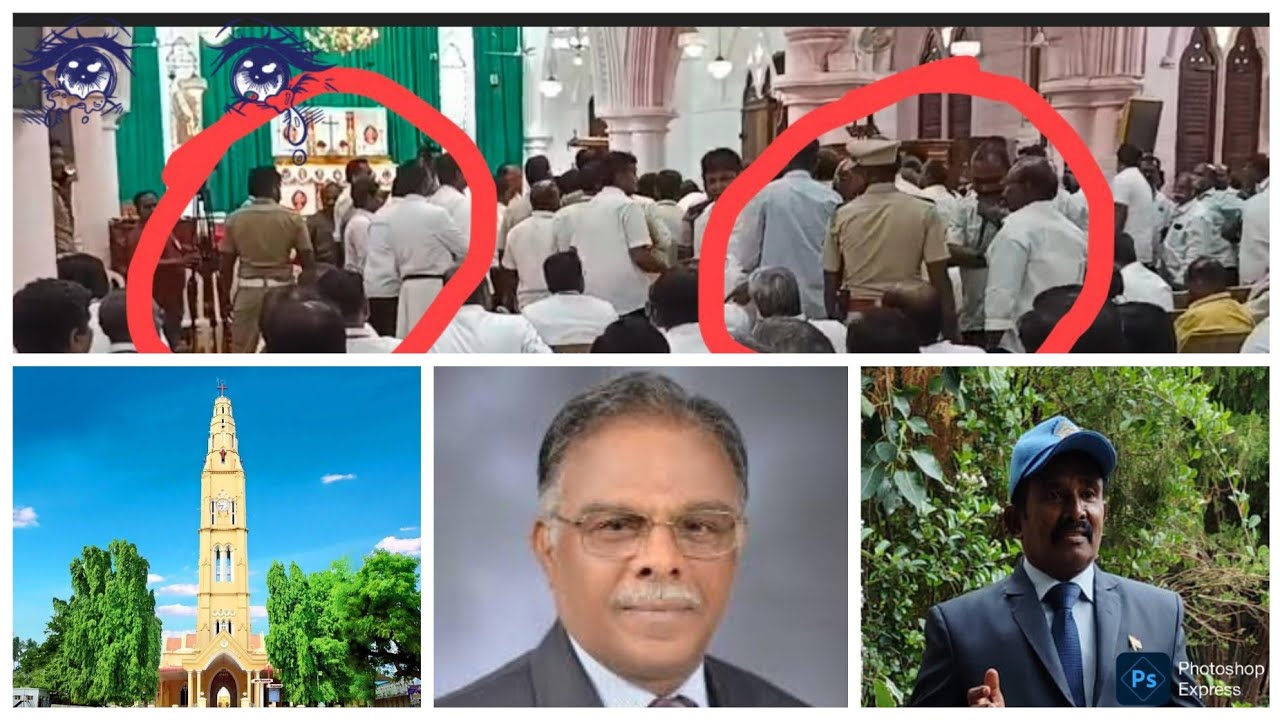 நாசரேத் பேராலயத்துக்குள் புகுந்த போலீஸ்.. சகோதர யுத்தத்தை துவங்கி வைத்த முன்னாள் அநீதிபதி  ஜோதிமணி. 