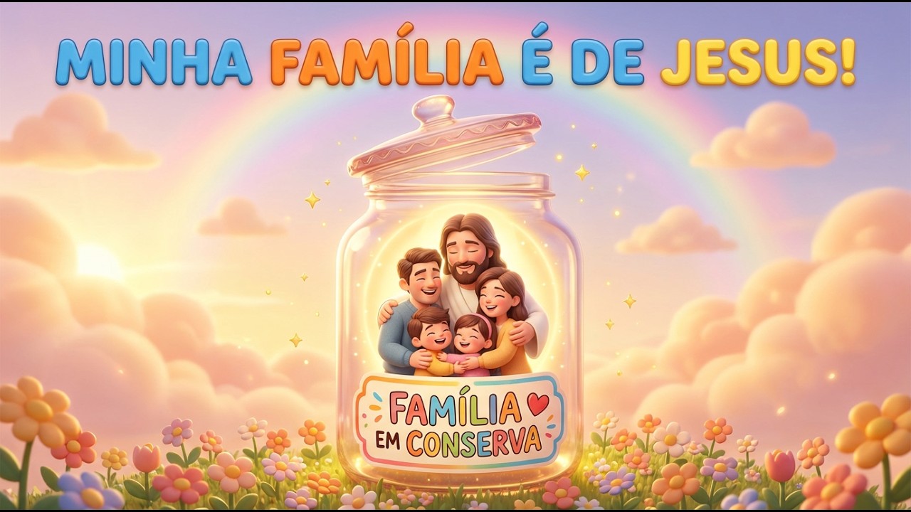 ❤️ FAMÍLIA EM CONSERVA | Uma Música Infantil Sobre Amor, Fé e Proteção,  que Tocou Meu Coração