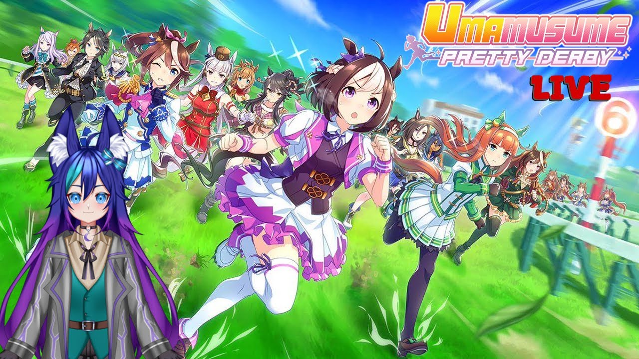 Lunako Levels Up His Umamusumes #umamusumeglobal #umamusume #vtuber #envtuber #anime #first