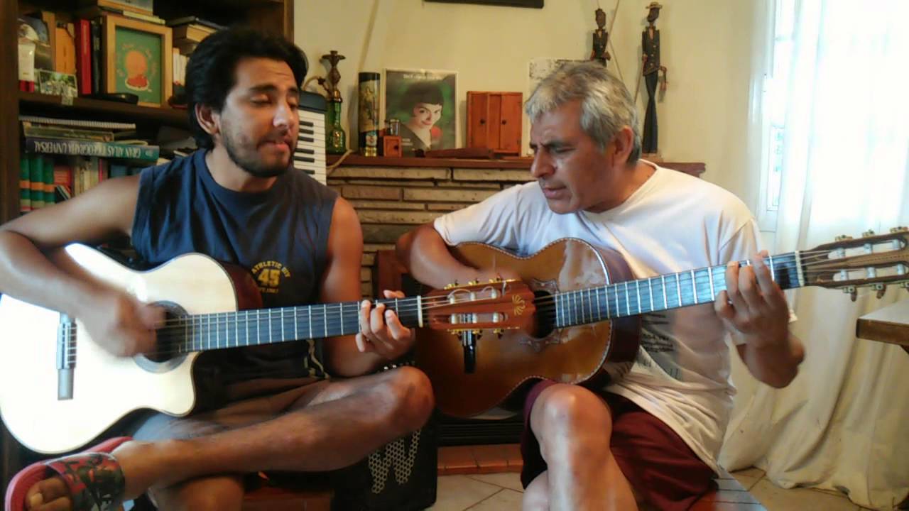 Homero carabajal y peteco carabajal. Vagabundear. Joan manuel serrat. Canciones desde casa.