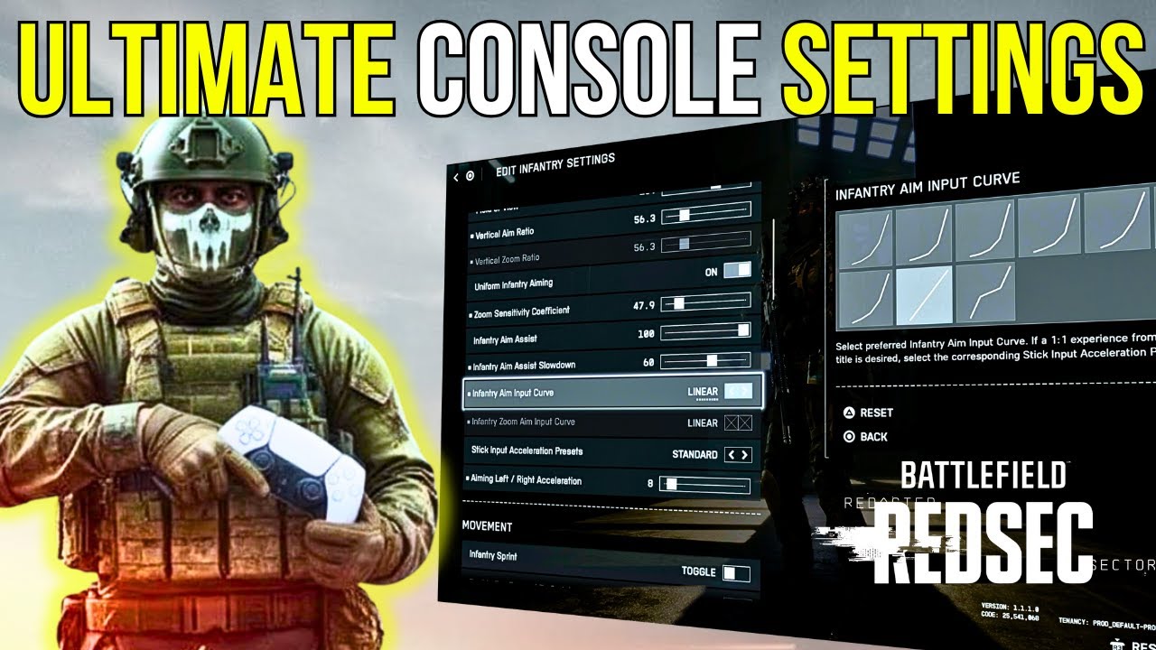 Best CONSOLE Settings For Battlefield 6 REDSEC (MAX Graphics, Controller Settings, FPS)