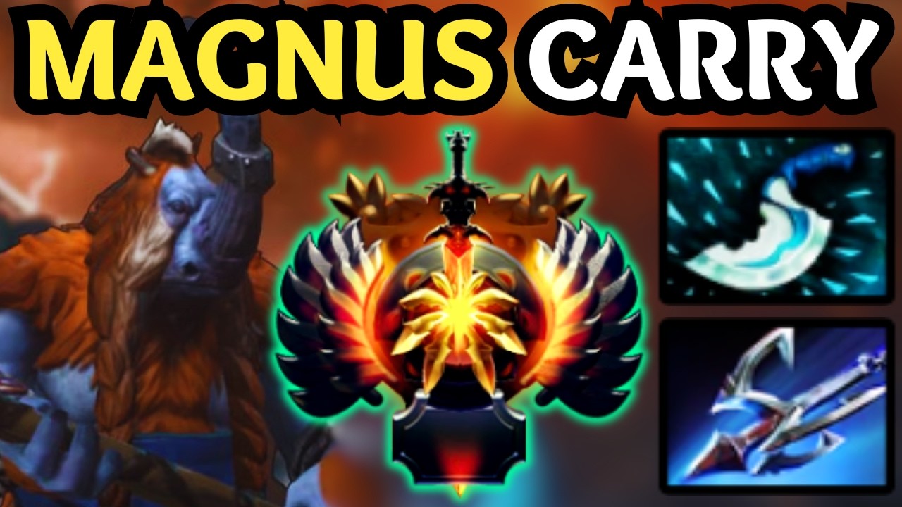 🔥 MAGNUS CARRY IS META — 20 KILLS & CLEAN DAMAGE | DOTA 2 🔥