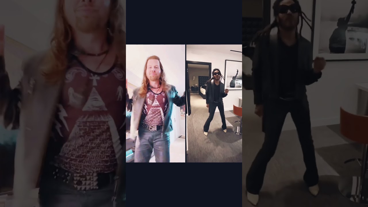 Cris Gunther - Lenny Kravitz Dance Challenge #tiktok #music #dance #lennykravitz #selflovechallenge