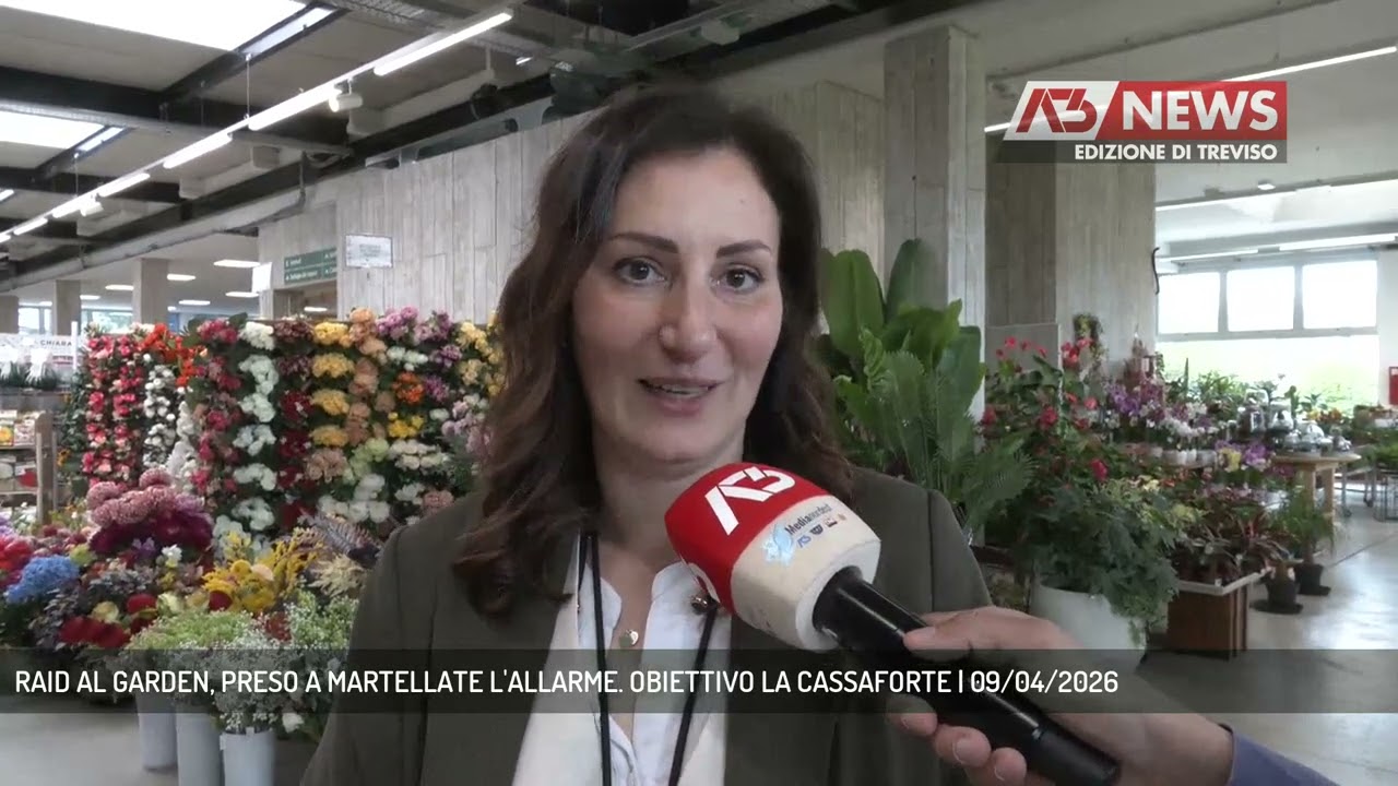 RAID AL GARDEN, PRESO A MARTELLATE L'ALLARME. OBIETTIVO LA CASSAFORTE | 09/04/2026