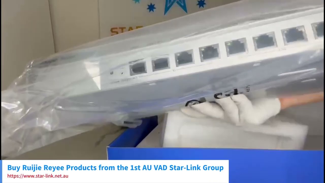 Ruijie Reyee RG-EG710XS Unboxing Video