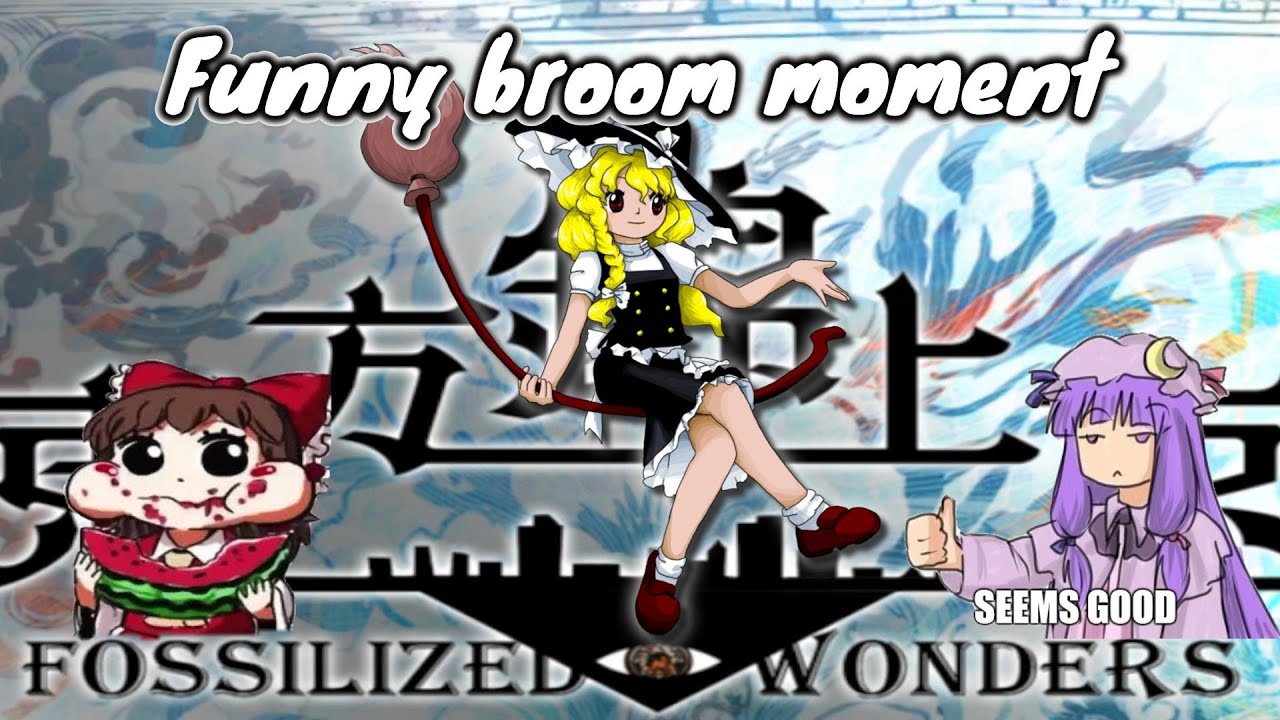 Funny witch, funny broom - Touhou Fossilized Wonders