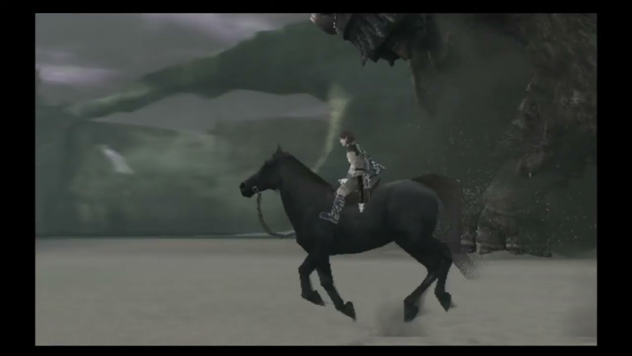 Shadow of Colossus PS2 pt2 - Real Hardware No Commentary Gameplay 1080p HD