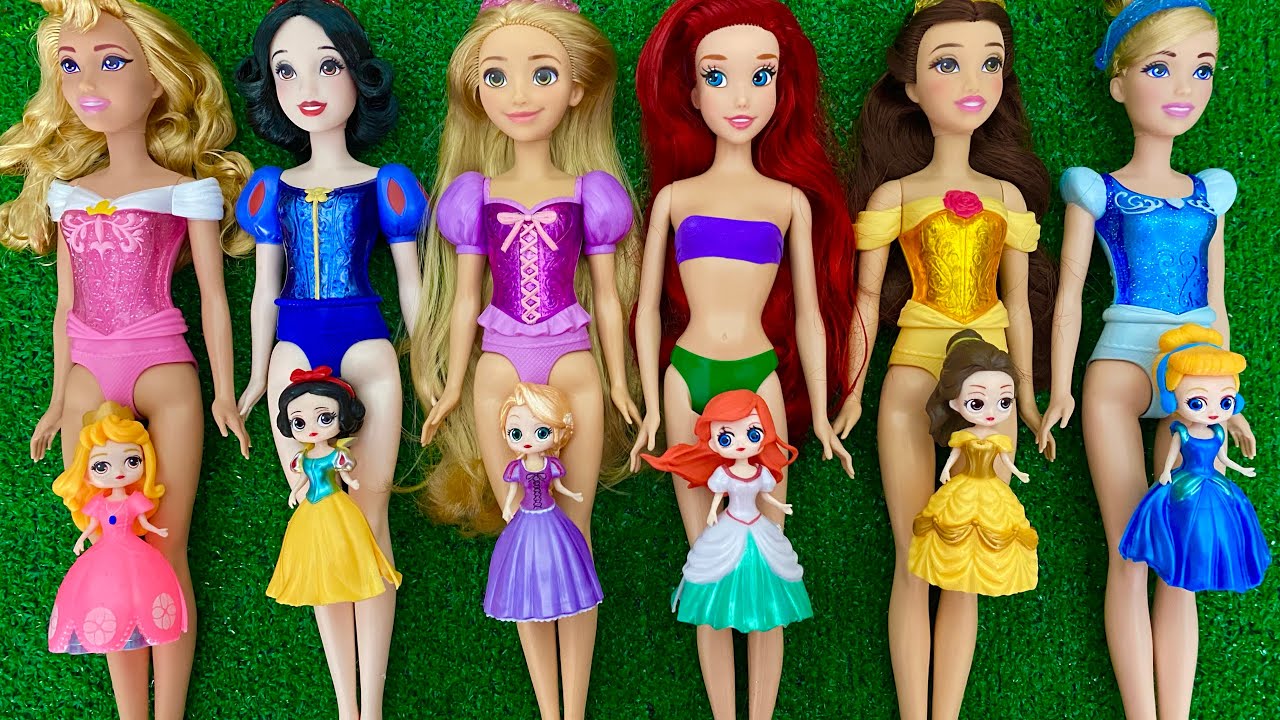 Cute Miniatures Disney Princess Frozen ELSA & Annall! elsa satisfying unboxing