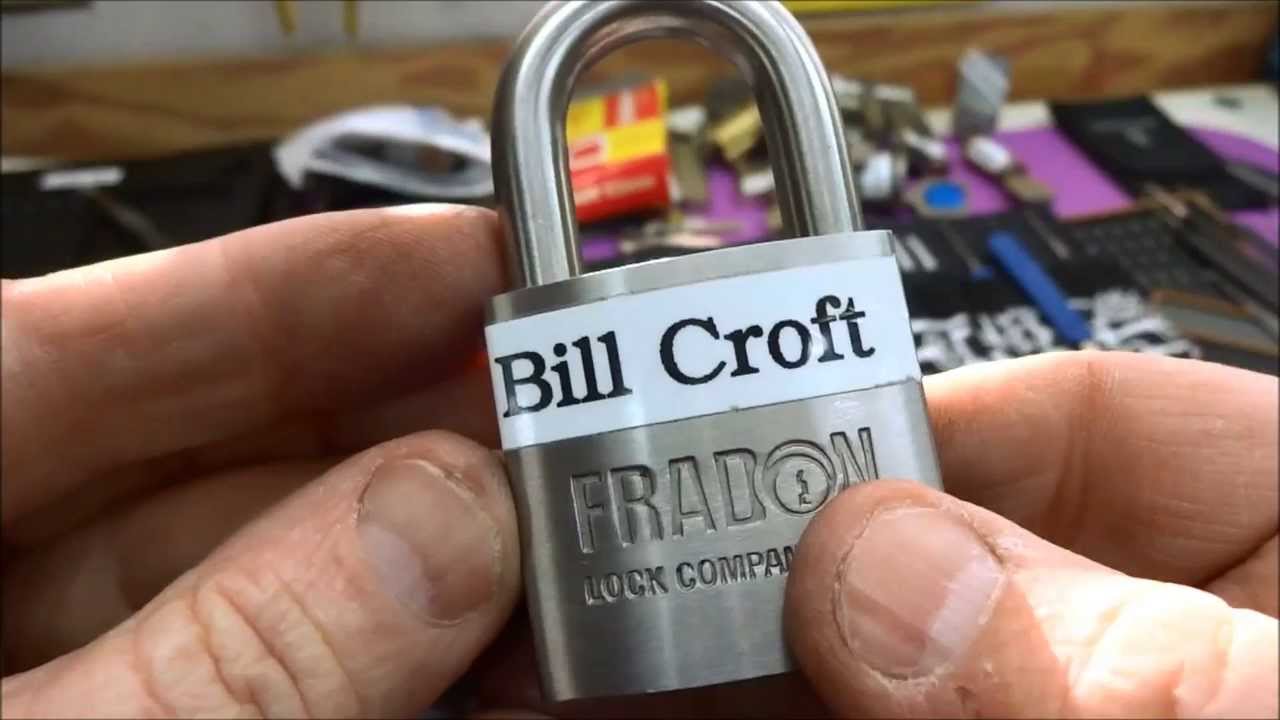 (491) Fradon Padlock Picked Open (Technique Explained)