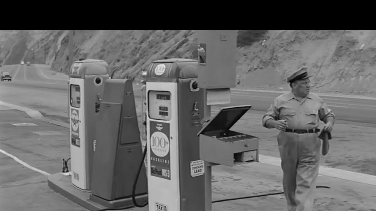 Joe Besser - Hand of Death (1962) - Service Station Attendant -  Part 1