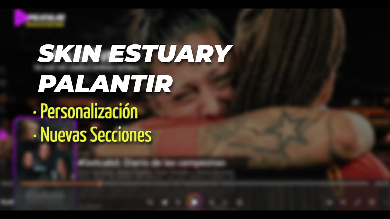 Skin ESTUARY PALANTIR : Personalización