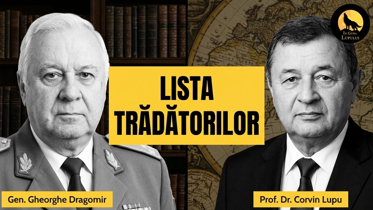 Trădătorii Rom&acirc;niei de ieri și de azi! -invitați Gen.(SIE)Gheorghe Dragomir și Prof. Dr. Corvin Lupu