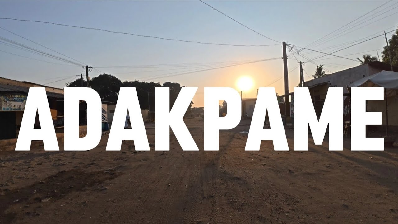 Lome Togo: Tour dans le quartier de Adakpame, Lome Togo, Zone portuaires en 2026