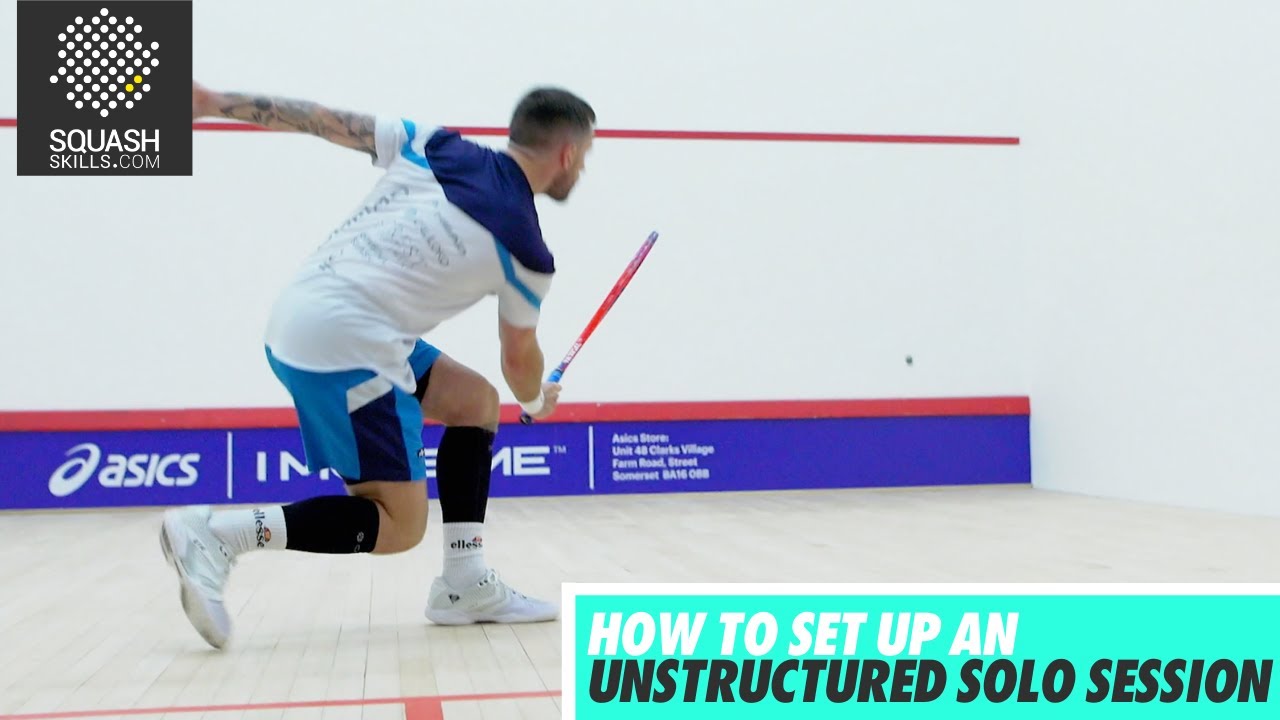 Squash tips: Unstructured Solo Session with Joey Barrington and Peter Creed