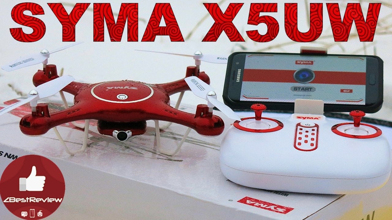 ✔ Обзор Квадрокоптера Syma X5UW с WiFi + FPV. Tomtop.com