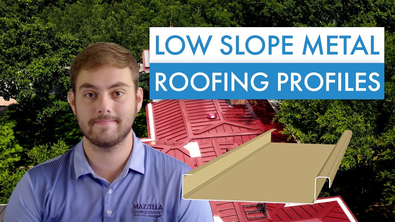 Best Profiles for Low-Slope Standing Seam Metal Roofing