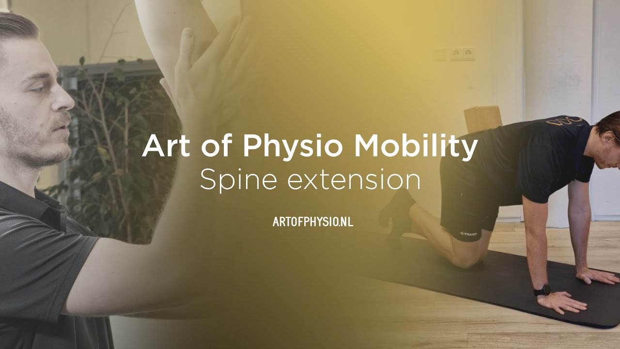 Spine extension mobility training