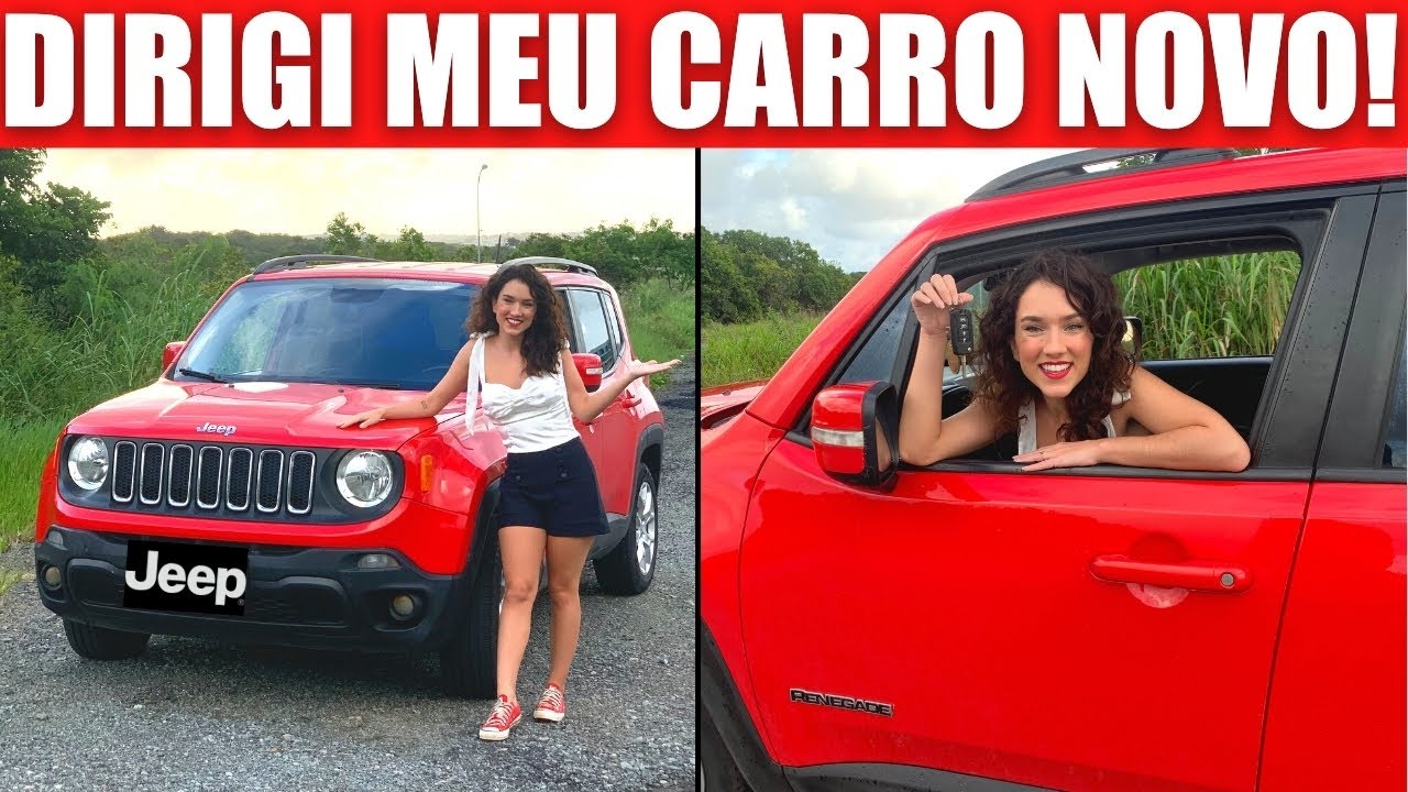 DIRIGINDO MEU CARRO NOVO PELA PRIMEIRA VEZ!!!