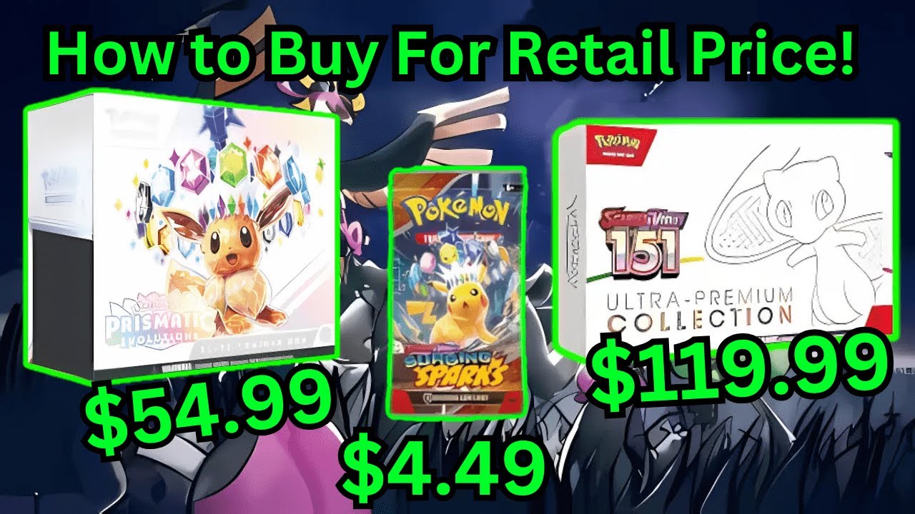 How to Buy Pokemon Product for Retail Price!