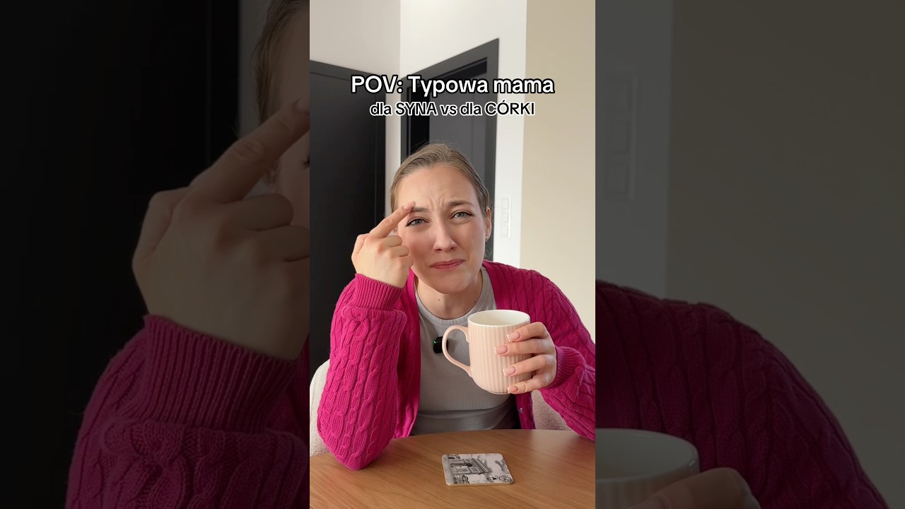 POV: Typowa mama DLA SYNA vs DLA C&Oacute;RKI 🙈 #rodzina#komedia#śmieszne @nicoleweclawiak