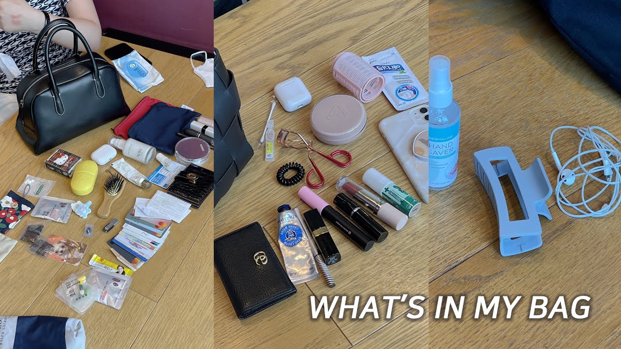 (ENG) 올영직원, 직장인, 대학생 12년지기 찐친들 인마이백 🙄👜 (feat. 보부상주의)⏐What's in my bag