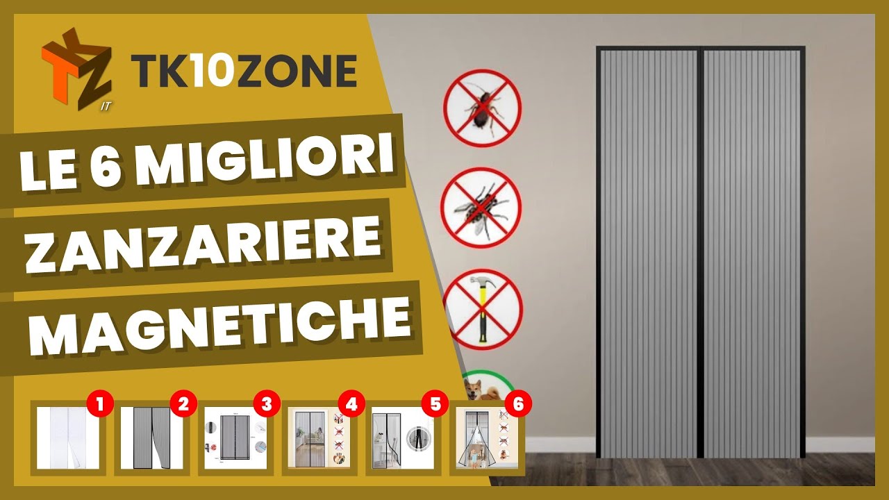 Le 6 migliori zanzariere magnetiche